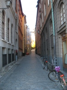 Улица в центре Стокгольма