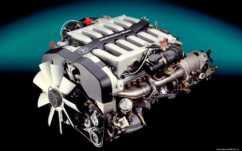 двигатель S600 M119