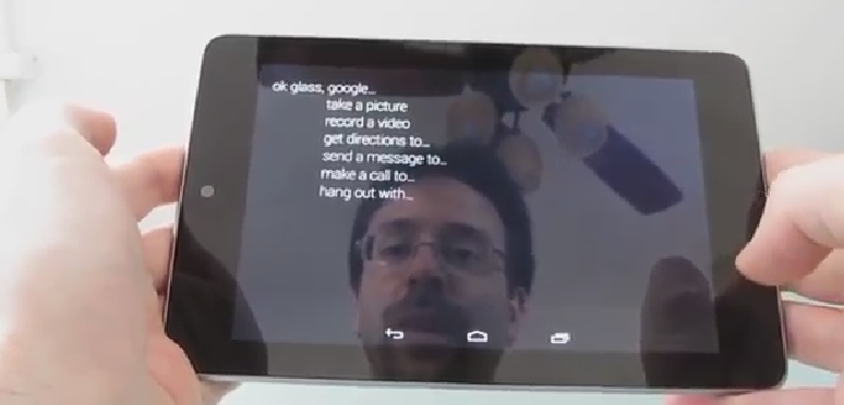 Google Glass на Nexus 7
