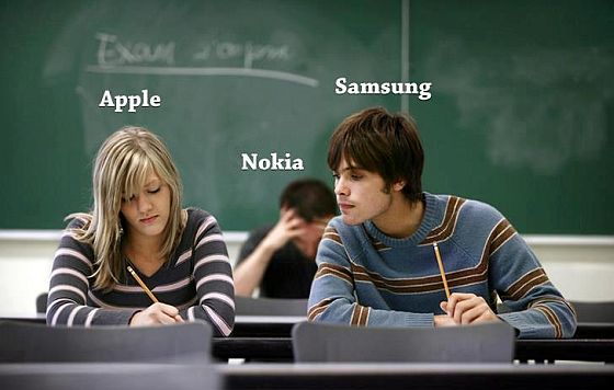 Nokia продолжает шутить, на этот раз над Apple