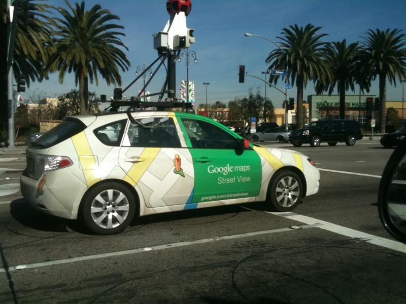Машина Google Street View