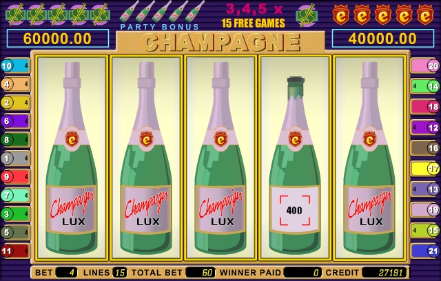 игровые автоматы игра шампанское