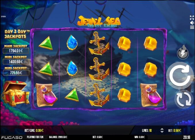 Jewel Sea Pirate Riches