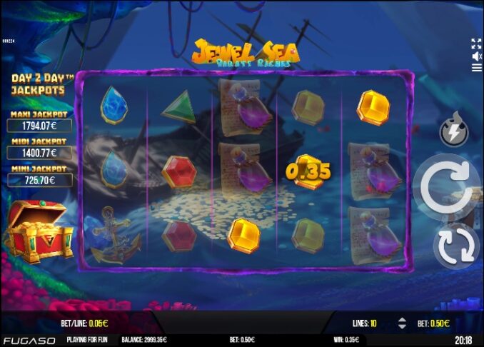 Jewel Sea Pirate Riches